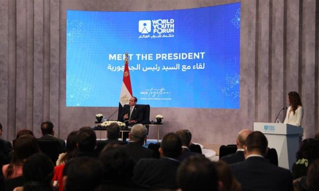 منتدى شباب العالم.. الرئيس السيسي يلتقي مع ممثلي وسائل الإعلام الأجنبية 
