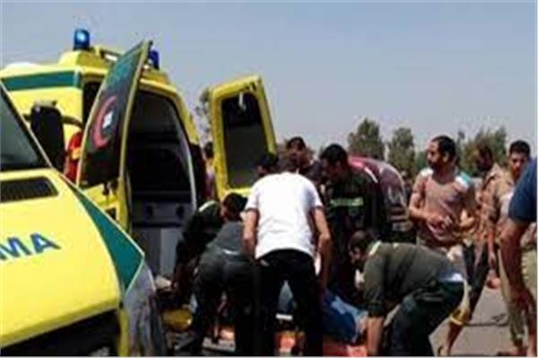إصابة شخصين بجروح وكدمات فى حادث بمركز إدكو