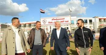 خولييت أسطورة الكرة الأوروبية يزور نادي الزمالك 