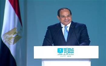 الرئيس السيسى: «سنظل نعمل ونبنى ونعمر حتى نحقق الحلم لنا كلنا»