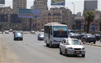   النشرة المرورية| سيولة مرورية بمحاور وميادين القاهرة والجيزة