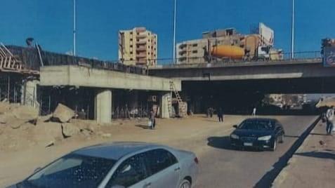 غلق جزئى بشارع البحر الأعظم أسفل الطريق الدائرى لمدة يومين بالجيزة