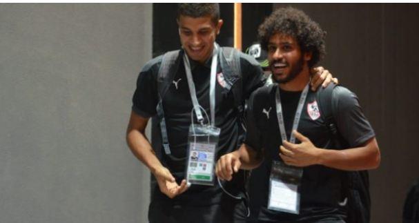 حافلة الزمالك تصل ستاد القاهرة لمواجهة إنبي