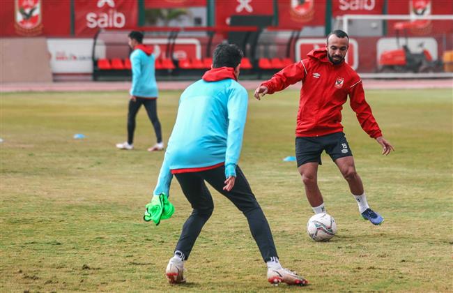  «الشحات» و«أفشة» و«طاهر» و«ربيعة» و«عمار» و«كوكا» ينتظمون في التدريبات