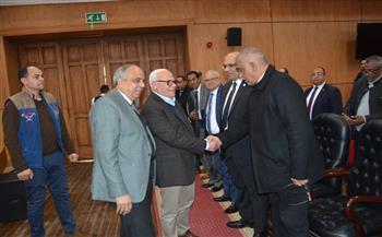 شريف مصطفى يبحث مع محافظ بورسعيد استضافة بطولات دولية للكونغ فو