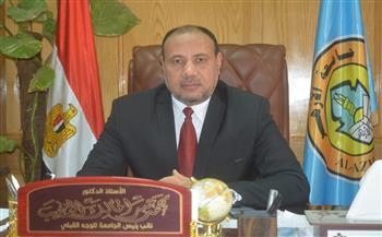 نائب «رئيس جامعة الأزهر» يوجه بتسكين الطلاب المصابين بتسمم الغاز بالمدينة الجامعية 