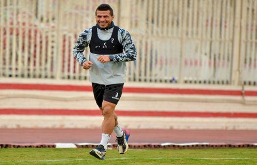 مران  الزمالك : حامد والسعيد يخوضان تدريبات تأهيلية