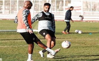 شيكابالا يشارك في التدريبات الجماعية