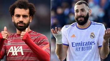 بنزيما يكشف رأيه في محمد صلاح.. ويشعل التكهنات