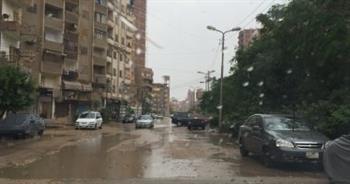 استمرار سوء الأحوال الجوية وسقوط أمطار بالغربية