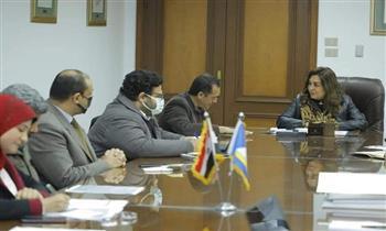 محافظ دمياط تتابع مستجدات الموقف الخاص بمشروع «حينا» بالشعراء