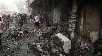   إصابة شخصين فى تفجيرين بمنطقة الكرادة ببغداد