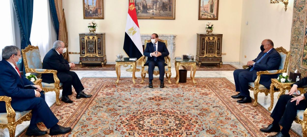 الرئيس السيسي: مصر حريصة تفعيل اللجان الثنائية المشتركة مع الجزائر