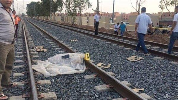مصرع شاب دهسا أسفل عجلات قطار أبو النمرس
