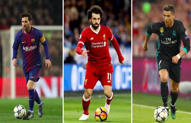 ميسي ورونالدو في تشكيل العام من الفيفا.. وغياب محمد صلاح