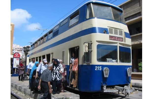 عودة الحياة لترام الإسكندرية من جديد 