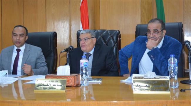  استعدادات المنيا لبدء تنفيذ الموجة 19 لإزالة التعديات على أراضي الدولة