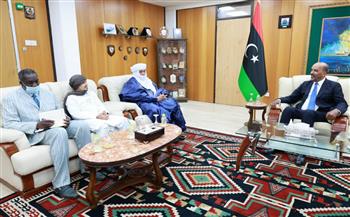   النائب الليبي يلتقي سفير جمهورية النيجر حاملاً رسالة اخوية من الرئيس بوعزوم