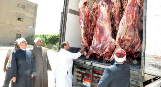 وزير الأوقاف: لحوم الأضاحي تصل للأسر الأكثر استحقاقا شهريا