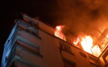   حريق هائل داخل شقة سكنية «بتلا» والحماية المدنية تسيطر عليه