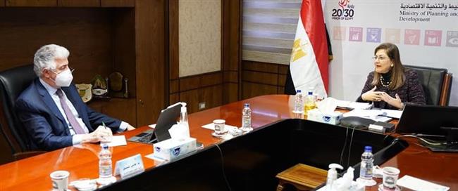 وزيرة التخطيط  تبحث أوجه التعاون مع المؤسسة الدولية الإسلامية لتمويل التجارة