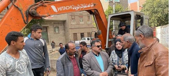 حياة كريمة.. بدء العمل في توسعات محطة معالجة الصرف الصحي بقرية دلجا بالمنيا