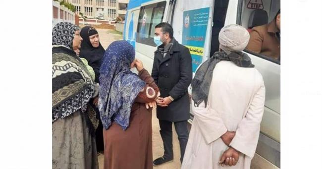 صحة البحيرة: قافله طبية بمركز أبو المطامير لتطعيم المواطنين بلقاح كورونا   