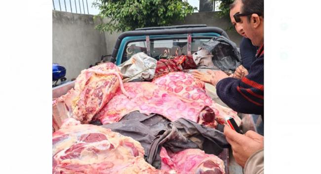 حملات مفاجئة على الآسواق بالإسكندرية والتحفظ على 26 طن مضبوطات