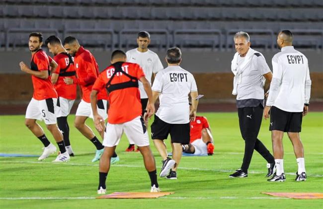 منتخب مصر يجرى تدريبات تنشيطية استعدادًا لمواجهة السودان 
