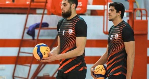 طائرة الزمالك يواصل استعداداته لمواجهة الصيد في كأس مصر