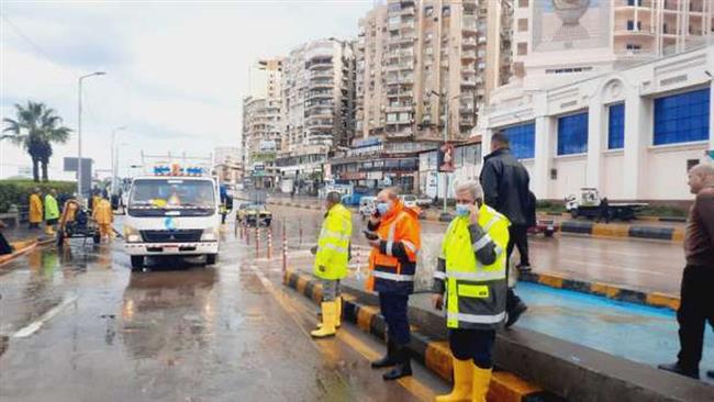 محافظ دمياط توجه برفع درجة الاستعداد القصوى لمواجهة سوء الأحوال الجوية