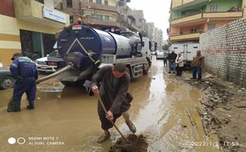   محافظ أسيوط: استمرار جهود رفع وإزالة أثار الأمطار