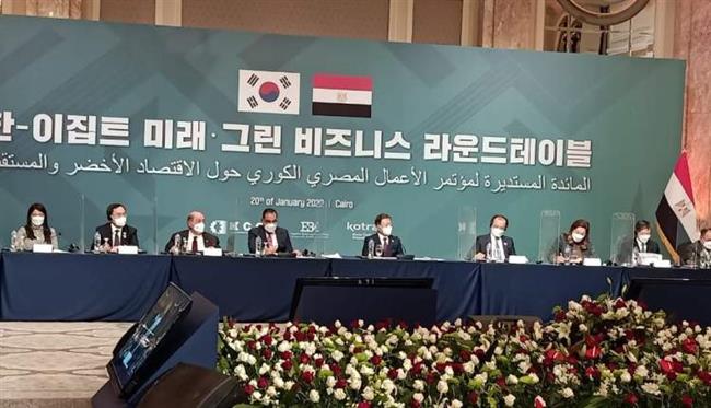 رئس كوريا الجنوبية: مليارى دولار التبادل التجاري بين مصر وكوريا 