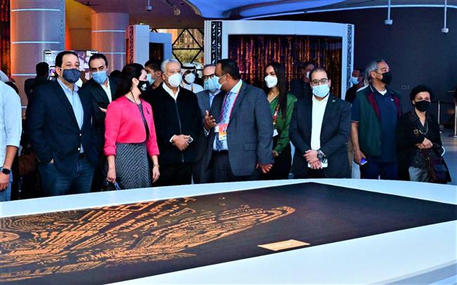 رئيس مجلس النواب يزور الجناح المصرى بإكسبو 2020 دبى