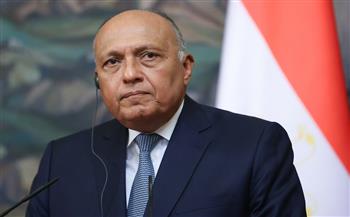   وزير الخارجية يتوجه لسلطنة عُمان لرئاسة الجانب المصري في اللجنة المشتركة