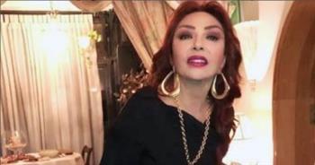 نبيلة عبيد تحتفل وحدها بعيد ميلادها
