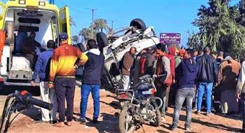 إصابة 4 أشخاص بحادث تصادم بمركز الدلنجات بالبحيرة