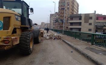 محافظة الجيزة تضبط سيارة تلقي بالمخلفات بالطريق الدائري