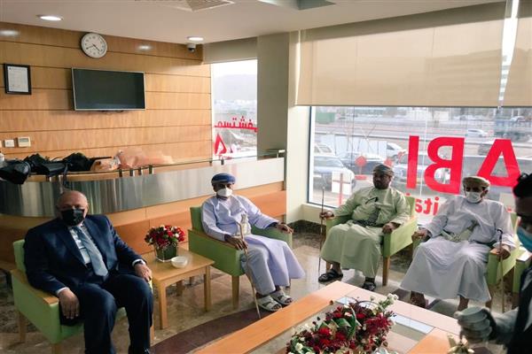 وزير الخارجية يفتتح مقر المستشفى العربى التخصصى فى عمان