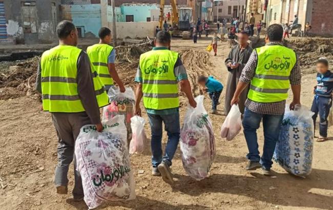 «الأورمان»: الإنتهاء من توزيع 1700 لحاف وبطانية بقنا