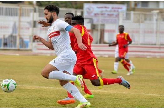 الزمالك يتقدم على المريخ السوداني بثنائية في الشوط الأول