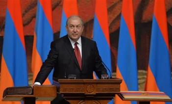    رئيس أرمينيا يعلن الاستقالة من منصبه