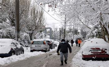  السلطات اليونانية تحذر المواطنين من الهطول الكثيف للثلوج 