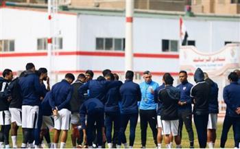 كواليس جلسة كارتيرون مع لاعبى الزمالك لكشف أخطاء مباراة المحلة
