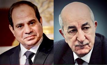   الرئيس السيسي يستقبل نظيره الجزائري عبد المجيد تبون بمطار القاهرة| شاهد 