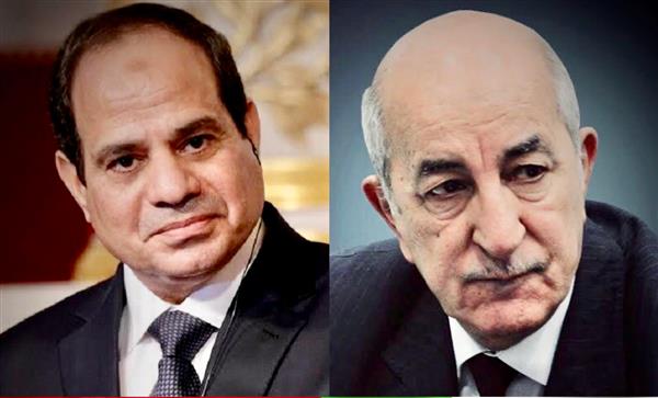 الرئيس السيسي يستقبل نظيره الجزائري عبد المجيد تبون بمطار القاهرة| شاهد
