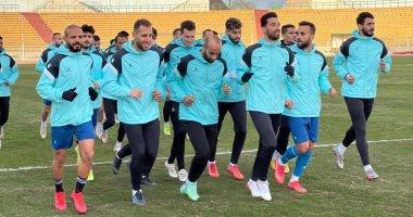 تدريبات قوية للدراويش استعداد للمقاولون العرب