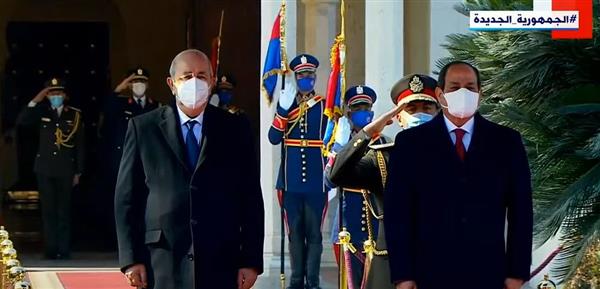 بث مباشر.. مراسم استقبال الرئيس الجزائري بقصر الاتحادية