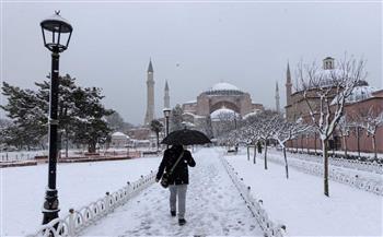   بالصور|| مشاهد غير مسبوقة للثلوج فى تركيا