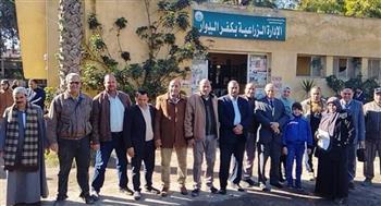 وكيل زراعة البحيرة يوجه بسرعة الانتهاء من تسليم كارت الفلاح